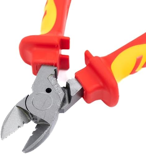 C.K RedLine VDE CombiCutter3 160mm – Heavy Duty Electrician’s Side Cutter, Stripper, Bender & Screw Shear – 2025 Edition (T39083A 160)