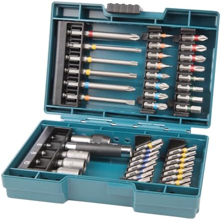 Makita 71-Piece MACCESS Accessory Set – Drill & Screwdriver Bit Kit in Carry Case