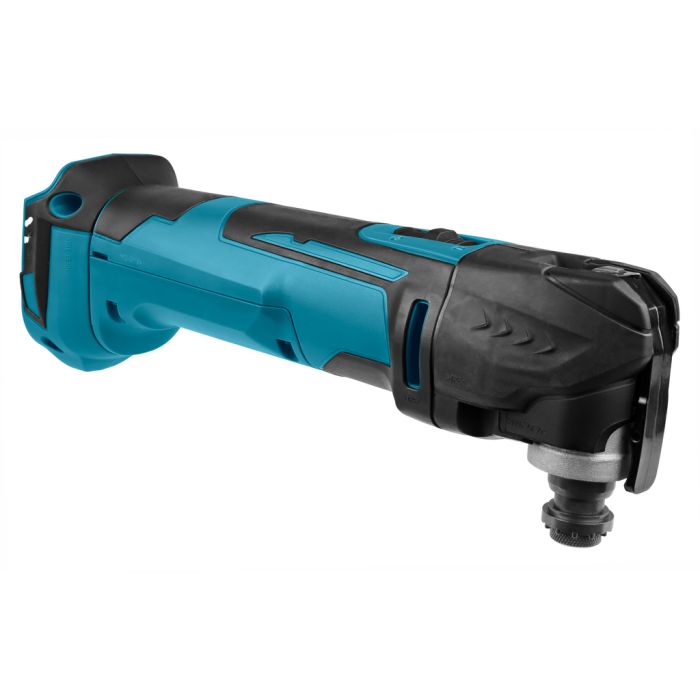 Makita DTM51Z 18V Multi-Tool Kit – Cordless, Blue, 2 x 5.0Ah Li-Ion Batteries