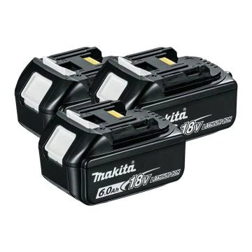 Makita 18V LXT BL1850 6.0Ah Lithium-Ion Batteries – Triple Pack